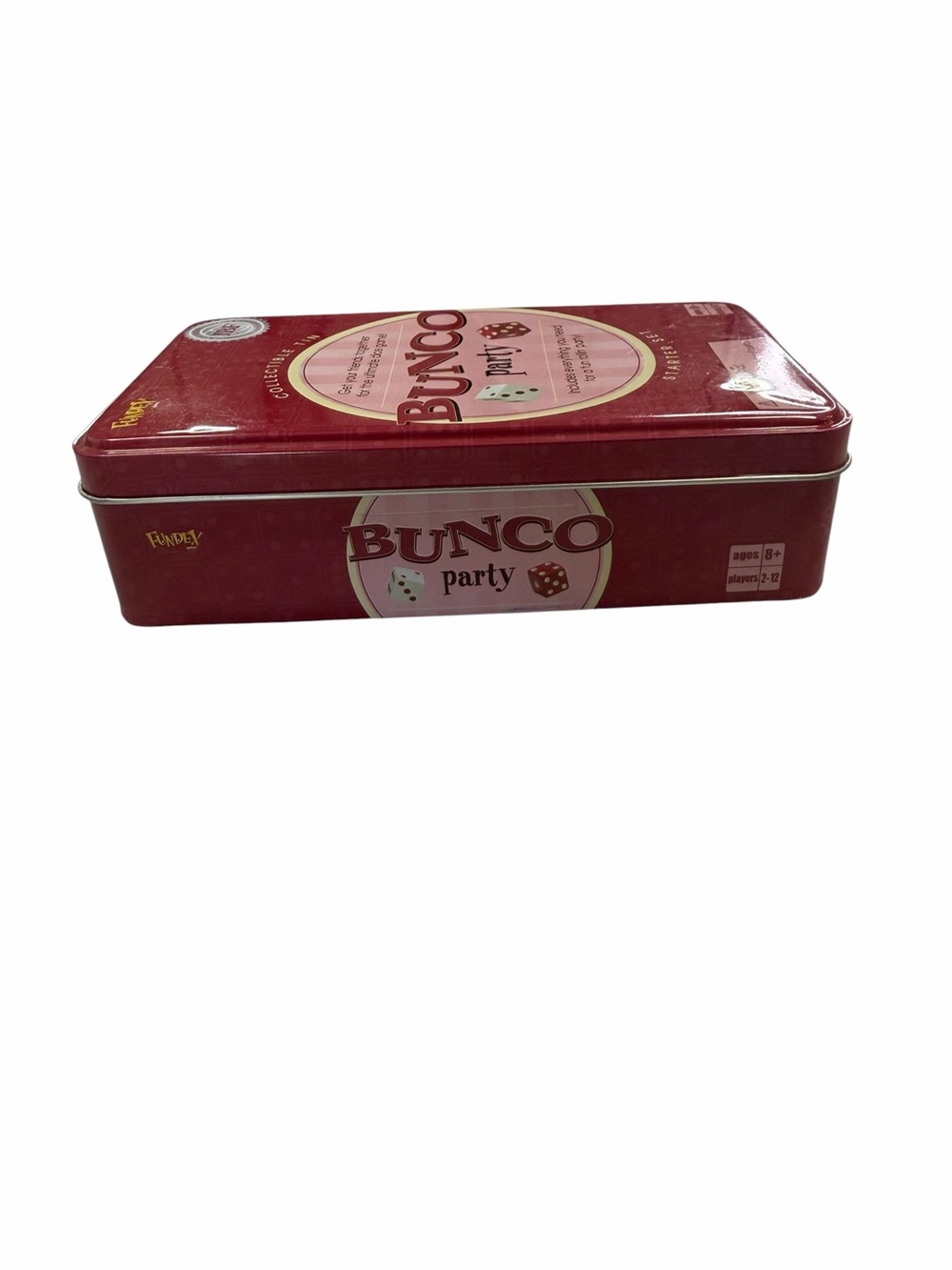 Bunco Party Starter Set - Pink Collectible Tin - Picture 3 of 4